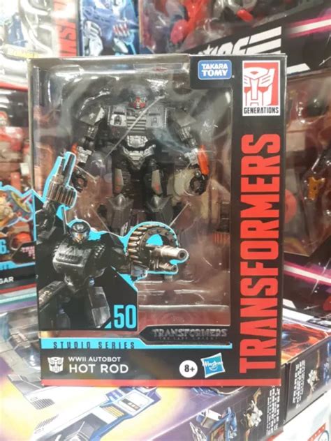 TRANSFORMERS STUDIO SERIES Hot Rod The Last Knight Deluxe Class NEW EUR PicClick FR