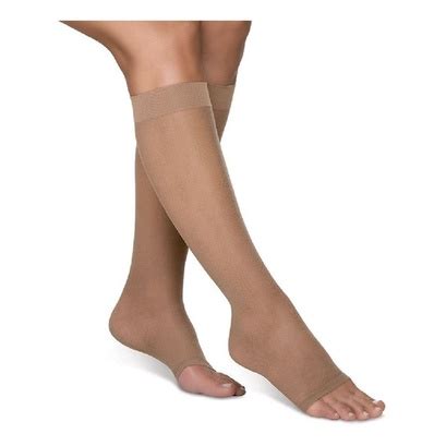 Meia Sigvaris Stlye Transparência Ever Sheer Nude mmhg