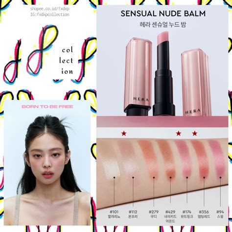 Jual Hera New Sensual Nude Balm G Colors Renewal Black Pink