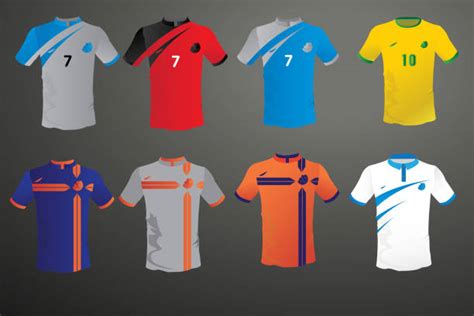 american football jersey blank illustrations royalty  vector