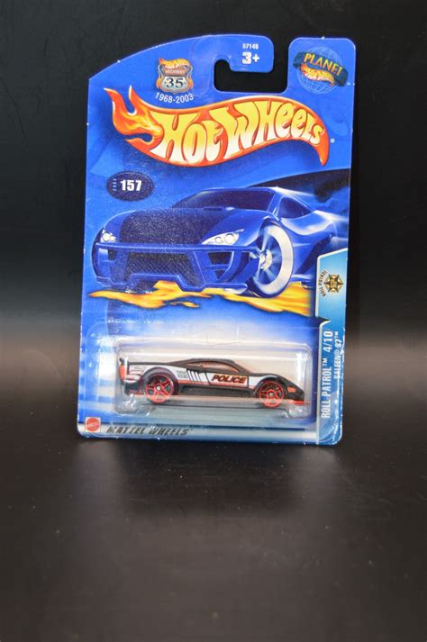 Hot Wheels Roll Patrol Saleen S Police Black Red EBay