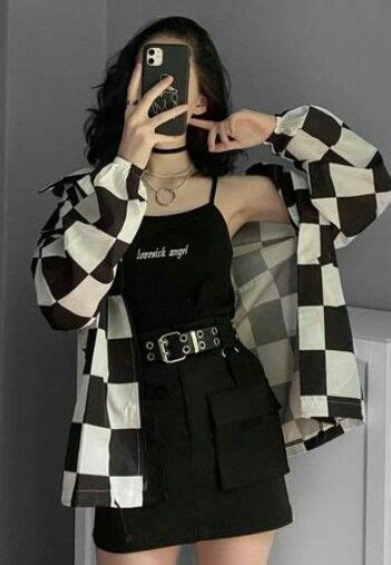 Black and white clothes | Leuke kleren, Kleding, Outfit ideeën