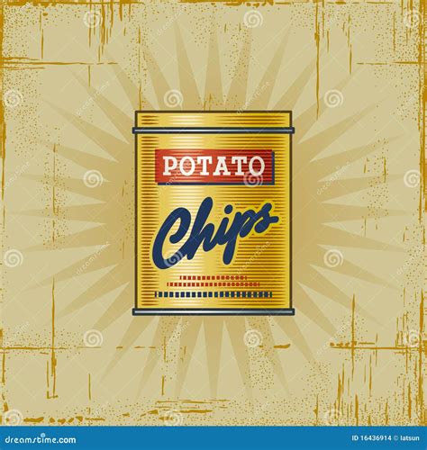 Potato Chips Doodle Hand Drawn Icon Set. Outline Drawing Crispy Snack