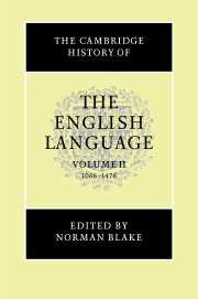 The Cambridge History Of The English Language