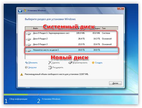 Windows 7 система дисков