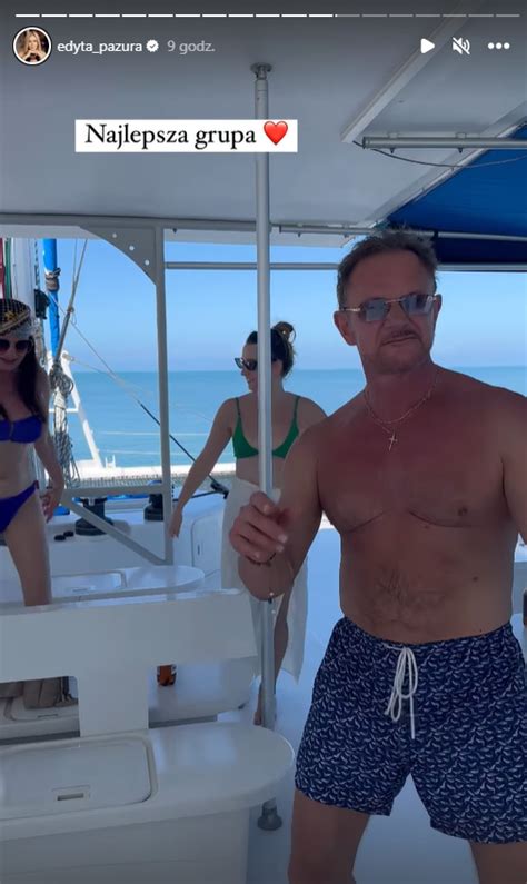 Edyta Pazura Pozuje W Bikini Pod Palmami Wygl Da Przepi Knie Zdj Cia Rmf Fm