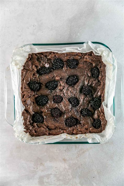 Blackberry Brownies Bunsen Burner Bakery