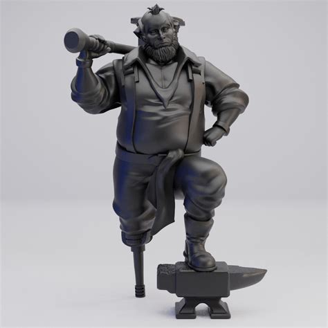 Hot Goblin 小屋のオーナー ミニチュア ホットゴブリン TRPG 村人