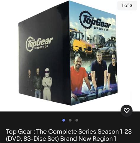 Getting The Top Gear Complete Dvd Boxset For Region 1 In The States As