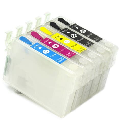 Kit Cartuchos Recarregáveis Tinta Pigmentada Epson T33 Completo