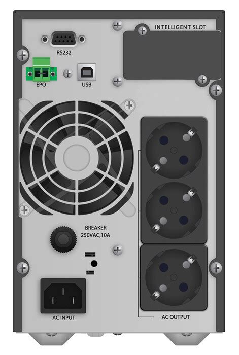 ИБП Ippon Innova G2 Euro 1K 1 в 1 разъемы Schuko - 3 шт.