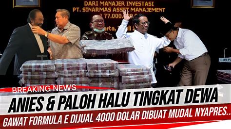 Breaking News Mengejutkan Mahfud Md Temukan Formula Dijual Anies Paloh