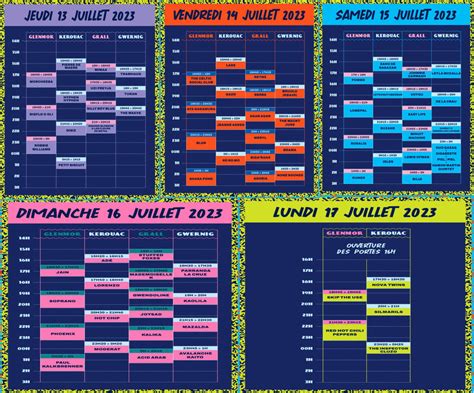 Vieilles Charrues 2023 Programmation Infos Pratiques Tout Savoir