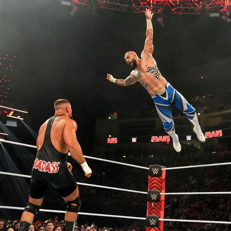 Ricochet Vs Bron Breakker Monday Night Raw June Wwe Photo