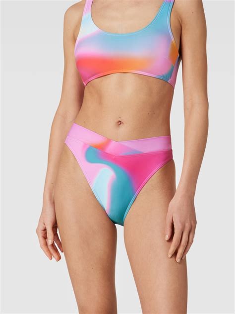 Esprit Bikini Slip Mit Farbverlauf Pink Online Kaufen