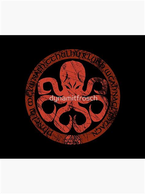 Seal Of Cthulhu Tapestry For Sale By Dynamitfrosch Redbubble