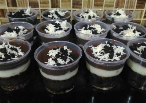 Resep Puding Coklat Susu Oreo Chezz Oleh Arsys Cookpad