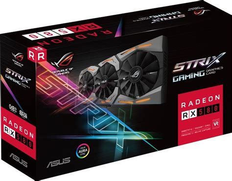ASUS Radeon RX 580 Arez Strix OC 8GB (AREZ-STRIX-RX580-O8G-GAMING ...