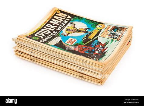 Comic Books Pile Hi Res Stock Photography And Images Alamy