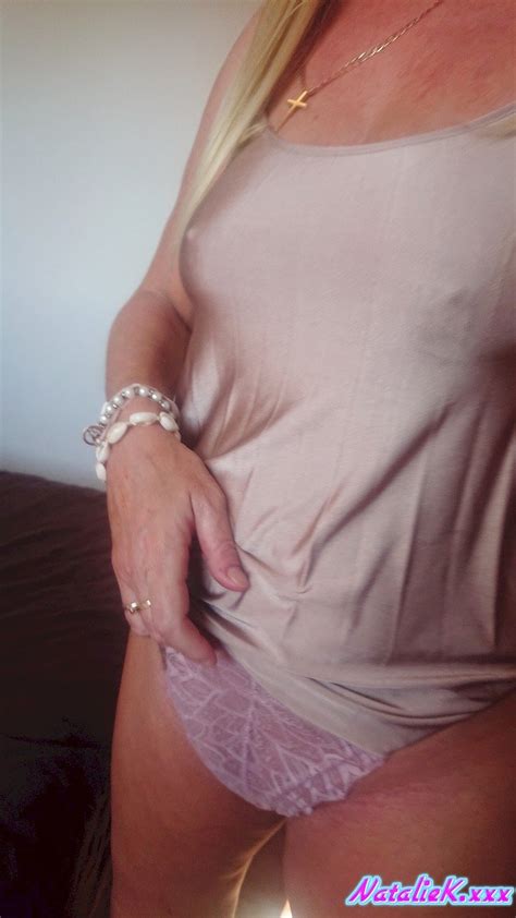 Blonde Cutie Natalie K Takes Pictures Of Her Tits And Pussy 15 Photos