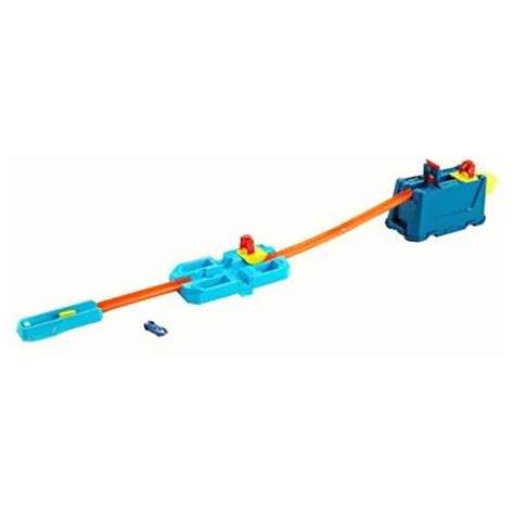 Hot Wheels Track Builder Caja De Choques Extremos Pista De Meses Sin Intereses
