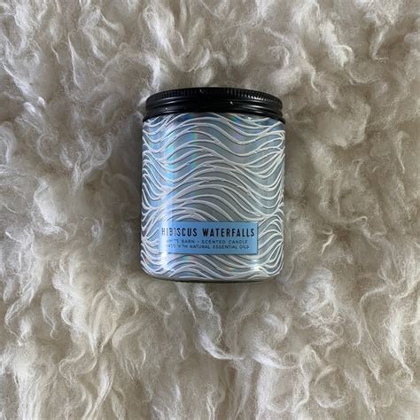 Bath Body Works Bath New Bbw Hibiscus Waterfalls Single Wick Candle Poshmark
