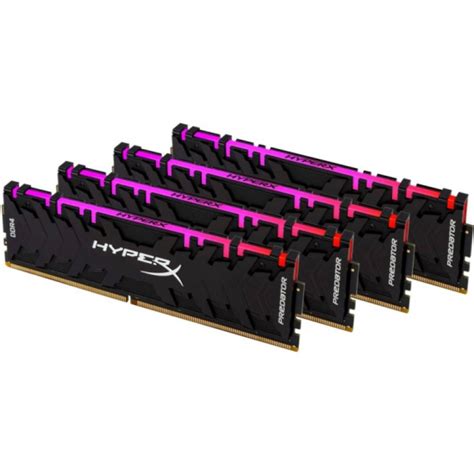 Оперативная память Kingston DDR4 32Gb 4x8Gb 3000 MHz pc 24000 HyperX