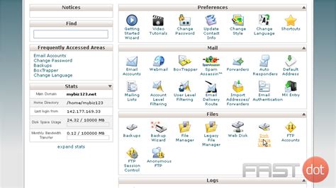 How To Use The Disk Space Usage Tool In CPanel