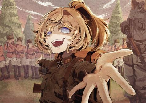 Tanya Degurechaff Youjo Senki Absurdres Artist Request Highres Tagme Blonde Hair Extended