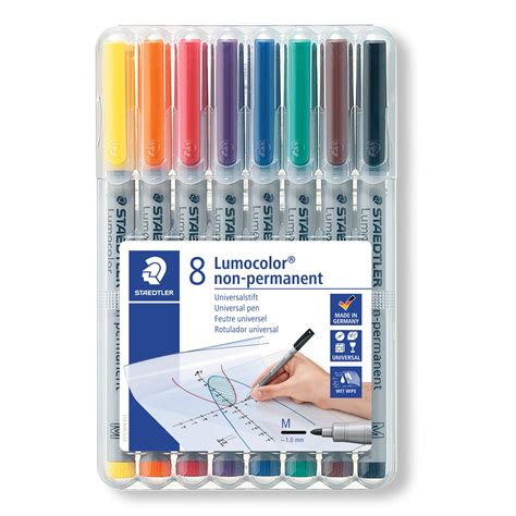 Staedtler Lumocolor Feutres Non Permanents Pointe Fine Pour