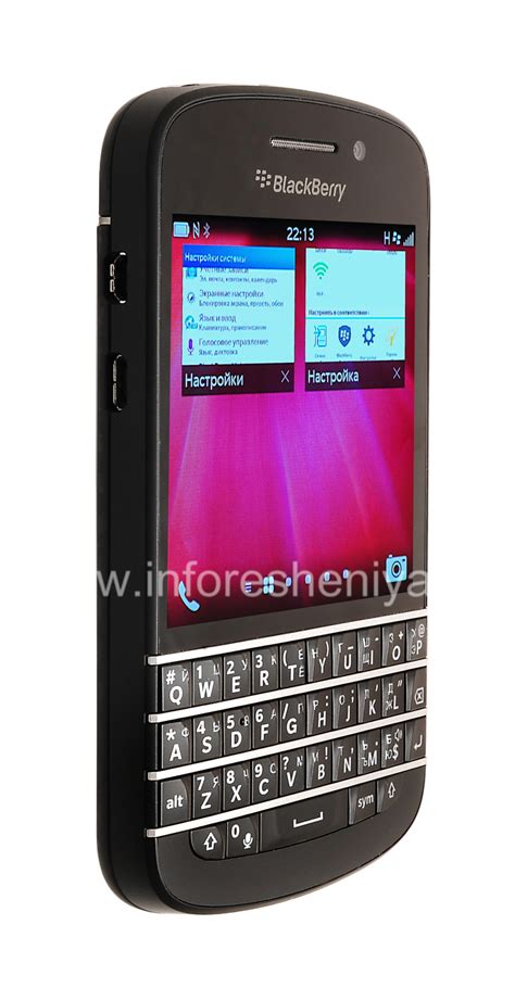 Buy Smartphone BlackBerry Q10, Black — Everything for BlackBerry