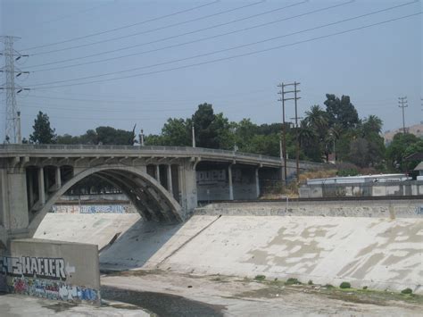 Sepulveda Wildlife Area: The Los Angeles River in a natural course ...