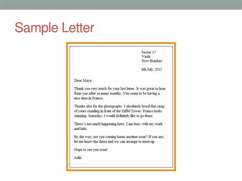 How To Write A Letter Of Presentation 9