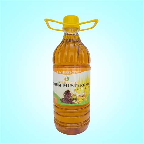 Prevent BP 3L Cold Pressed Organic Black Mustard Oil For Food At Rs