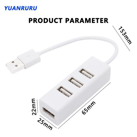 USB 2,0 Hub USB Hub 2,0 Multi USB Splitter Hub 4 H... – Grandado
