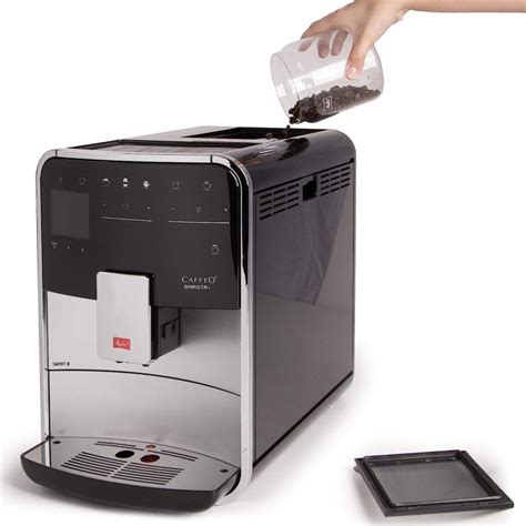 Melitta Barista Smart T machines à expresso automatiques Noir Argent