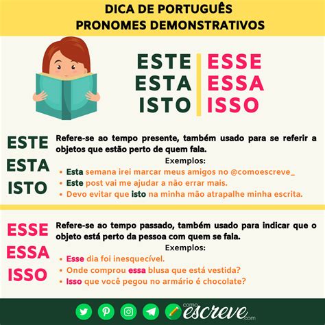 Esta E Essa No Texto