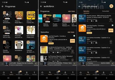 Las Mejores Apps Para Escuchar Audiolibros El Androide Feliz