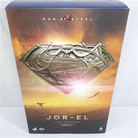Jual New Hot Toys 1 6 Dc Man Of Steel Superman Mms201 Jor El Terbatas Shopee Indonesia