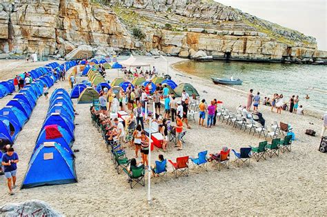 Overnight Camping On Musandam Beach