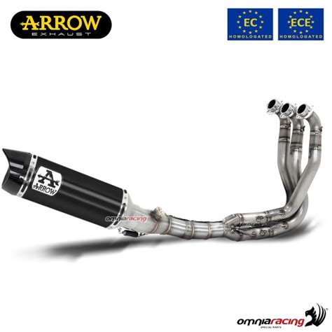 Arrow Thunder Full System Exhaust Approved In Dark Aluminum For