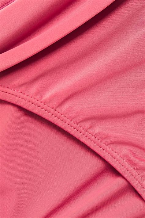 VIX PAULA HERMANNY Bia Gathered Low Rise Bikini Briefs THE OUTNET