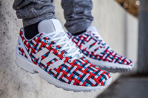 adidas ZX Flux Rainbow Reflective Woven - Sneaker Bar Detroit