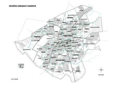 Regiões De Campo Grande - Bairros da Região Norte de Campo Grande | PDF | Brasil