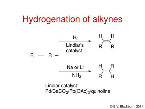 Hydrogenation Of Alkenes Mechanism