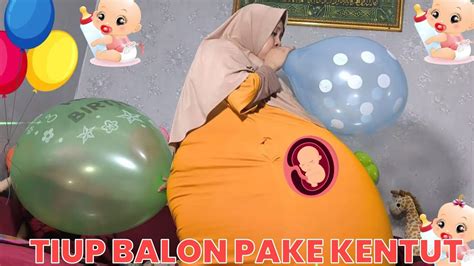 Tiup Balon Pakai Kentut Perut Ikut Membesar Hamilbalon Tiupbalon Lucu