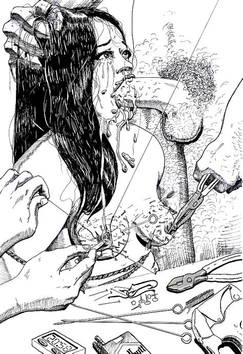 BDSM Artwork Caution Harsh Porn Pictures XXX Photos Sex Images