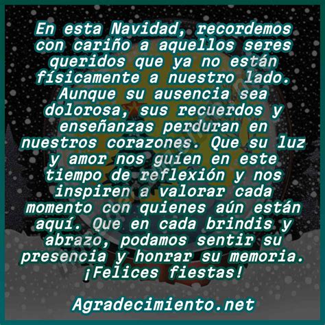 Frases De Navidad Para Los Que Ya No Est N