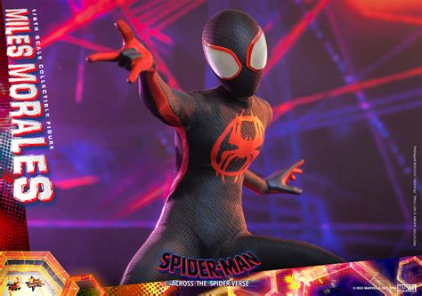 Miles Morales Spider Man Across The Spider Verse Sixth Scale Figure By Hot Toys Legacy Comics