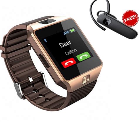 Buy High Quality Wrist Watch Phone with Touch Screen + Bluetooth HandFree Combo Online @ ₹1699 ...